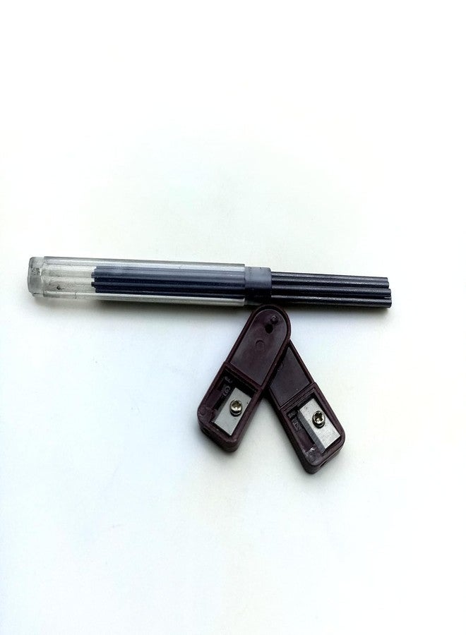 TACKYTRAP 2.0 Lead Pointer Pencil Sharpener, 2mm Leads Sharpener, Portable Handheld for 2.0mm Pencil Lead Refills, Pack of 2 with 1 Box 2mm Lead - Image 3